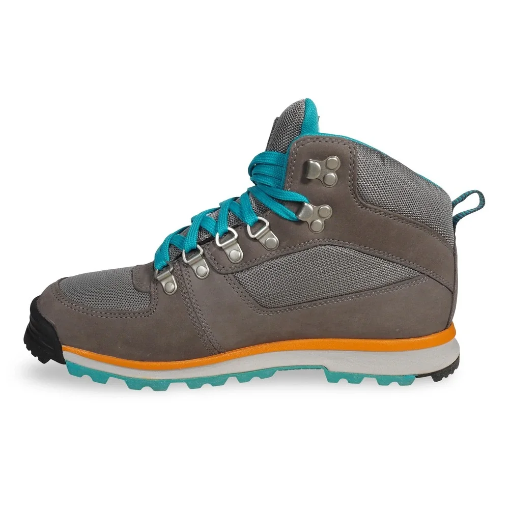 Timberland GT Scramble Mid Outdoor Hiking Boots Men's 8 Grey Teal 2222R‎